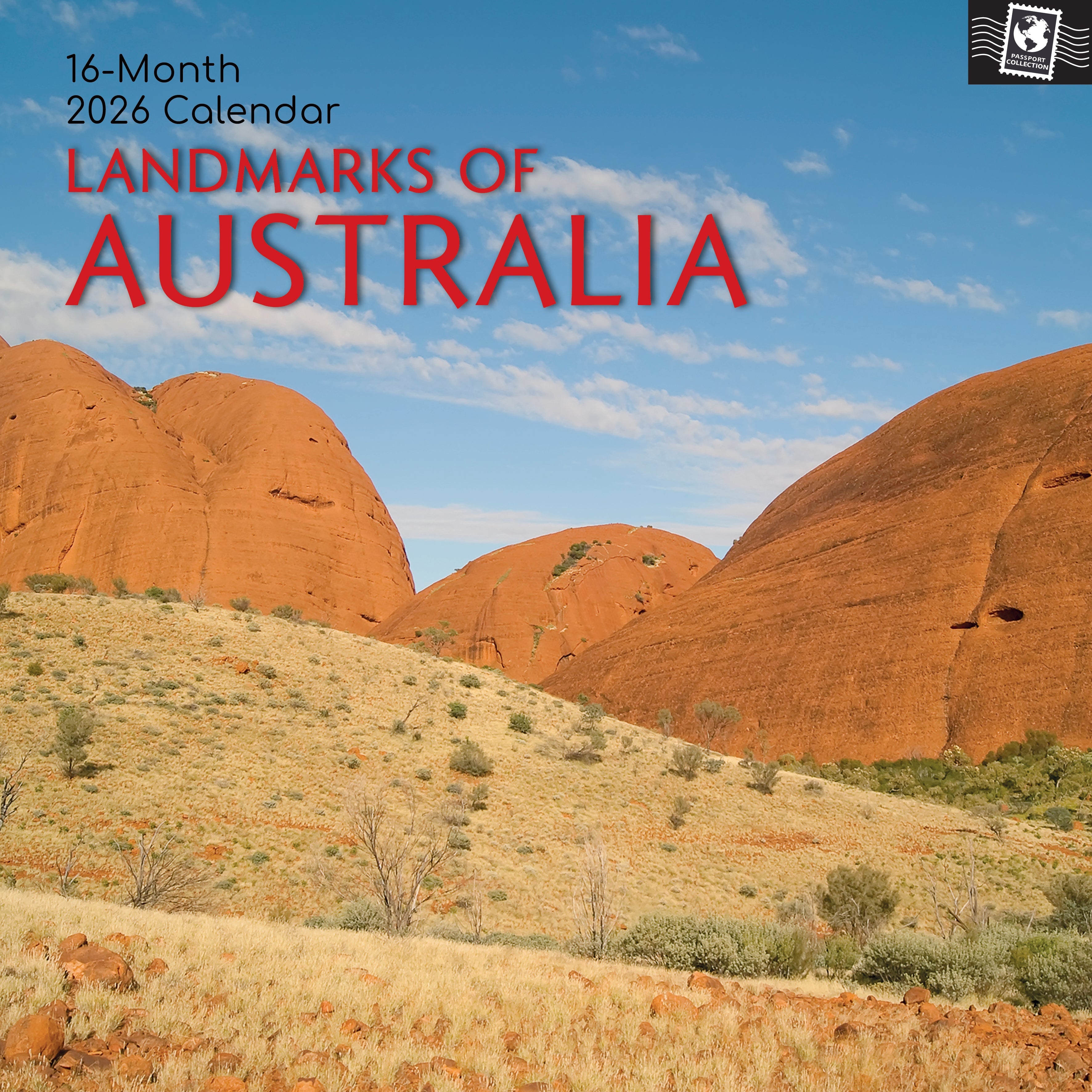 2026 Landmarks of Australia - Square Wall Calendar