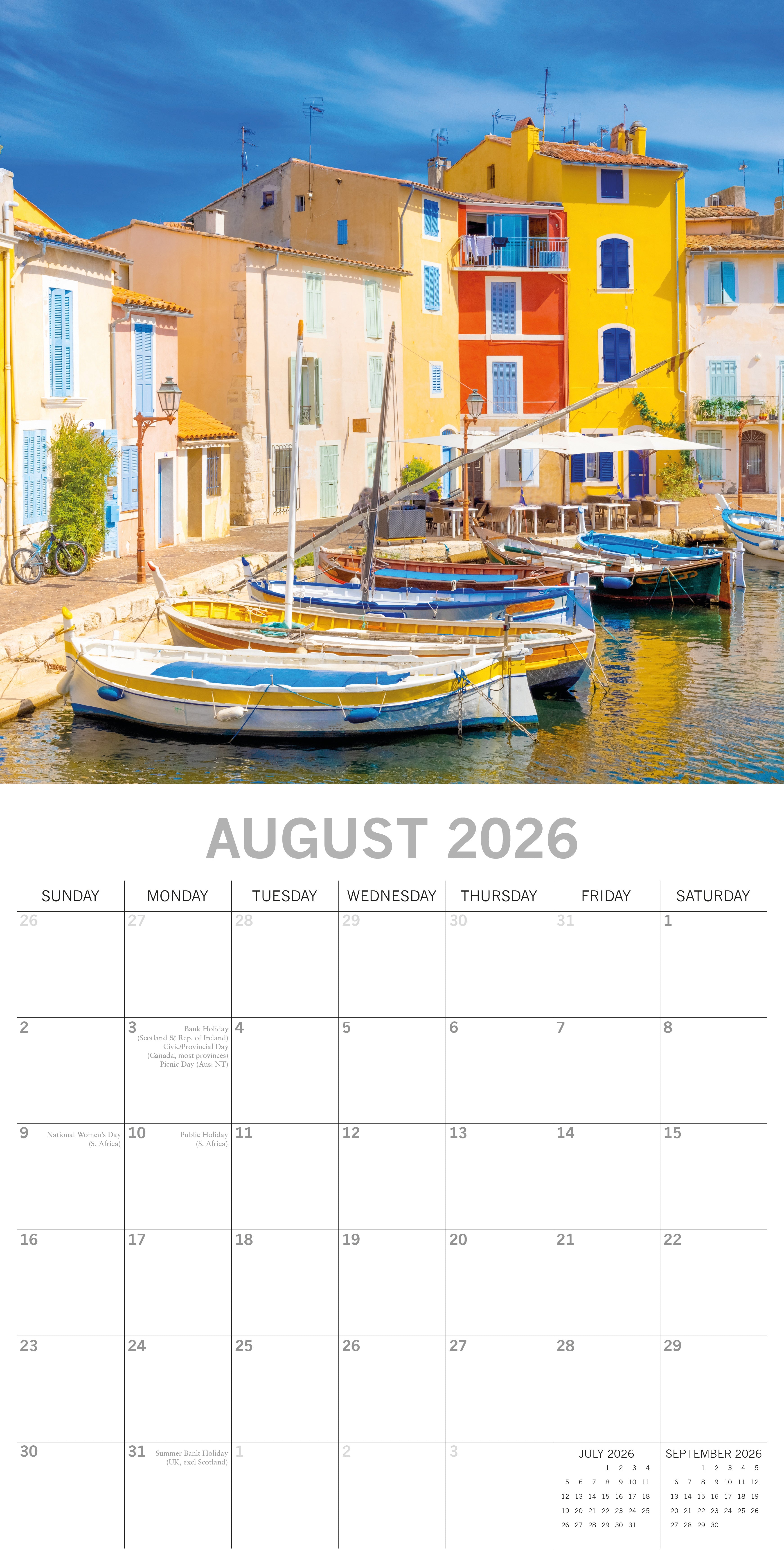2026 Provence - Square Wall Calendar
