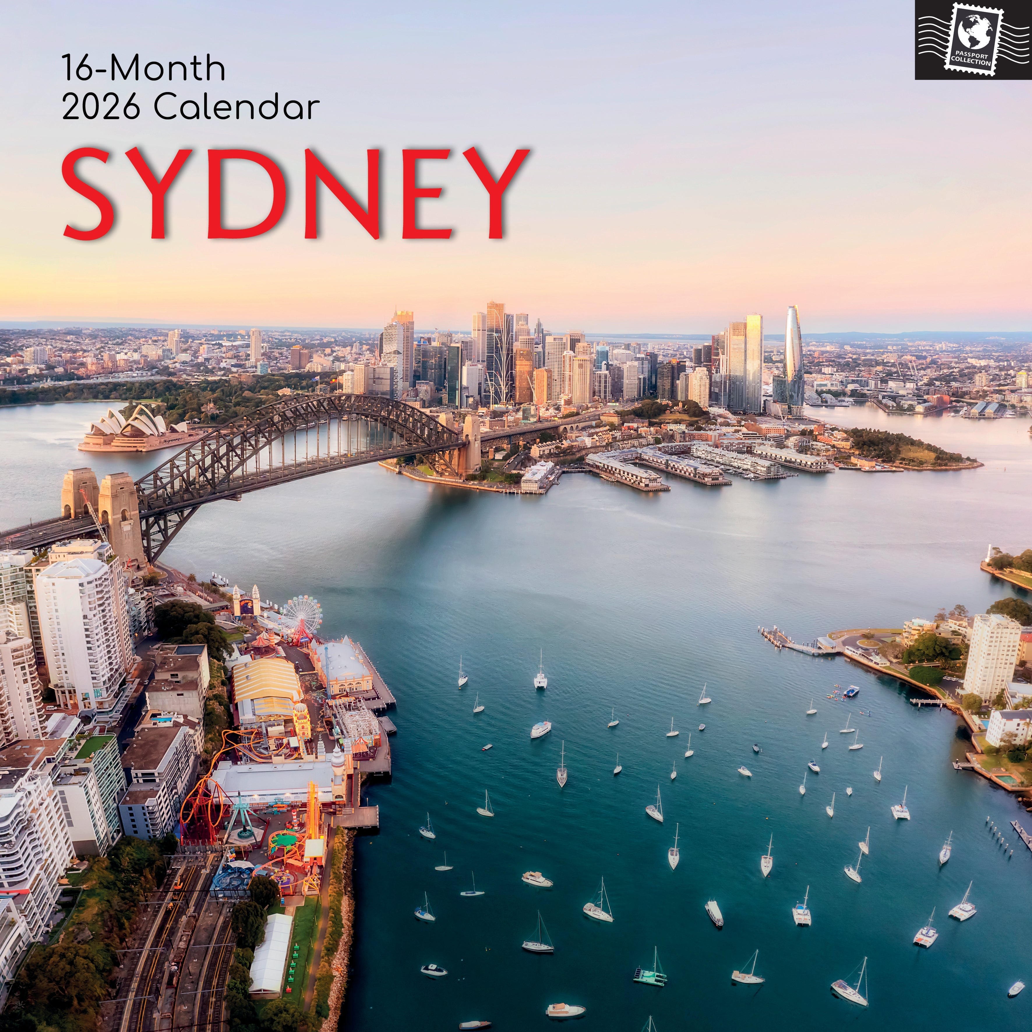 2026 Sydney - Square Wall Calendar