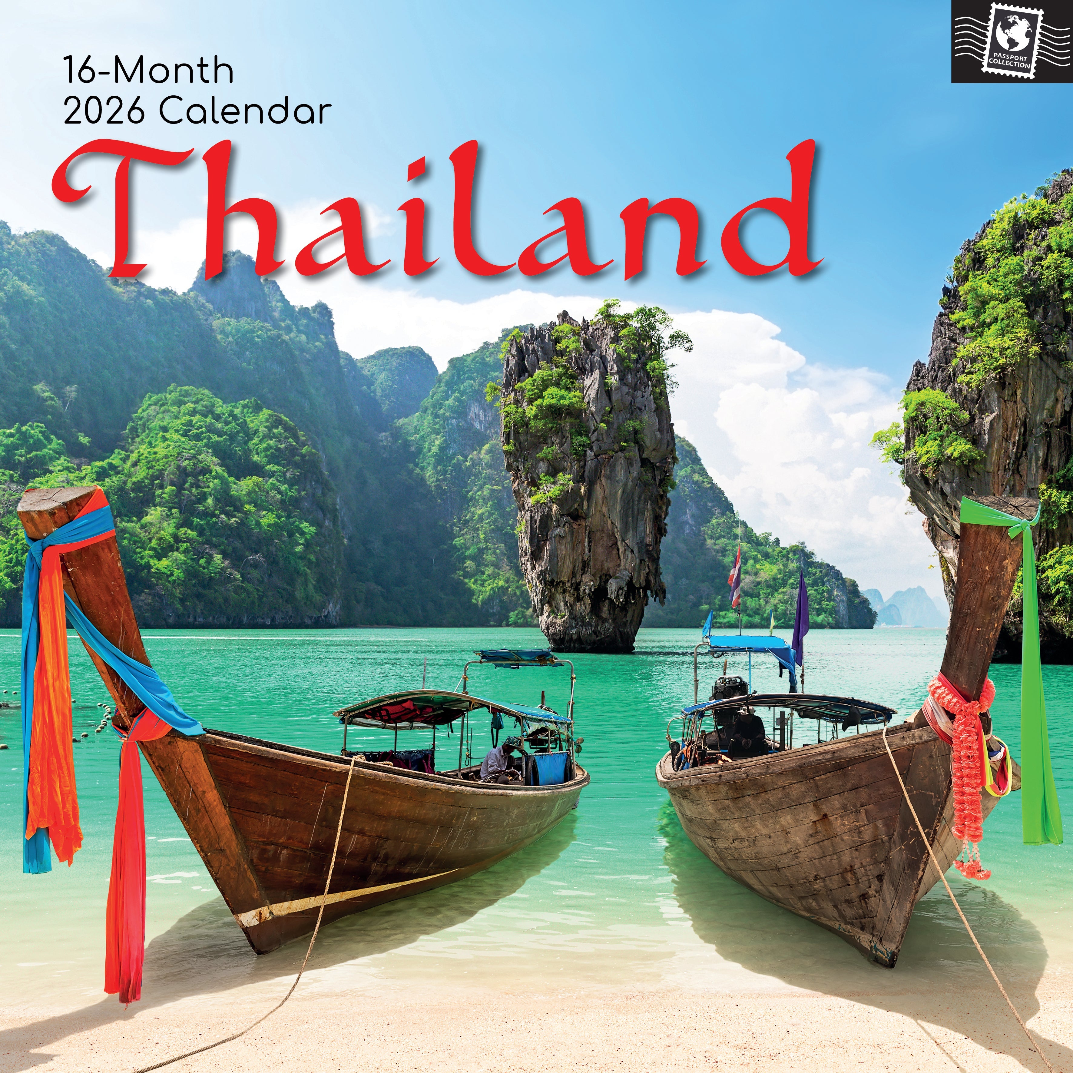 2026 Thailand - Square Wall Calendar