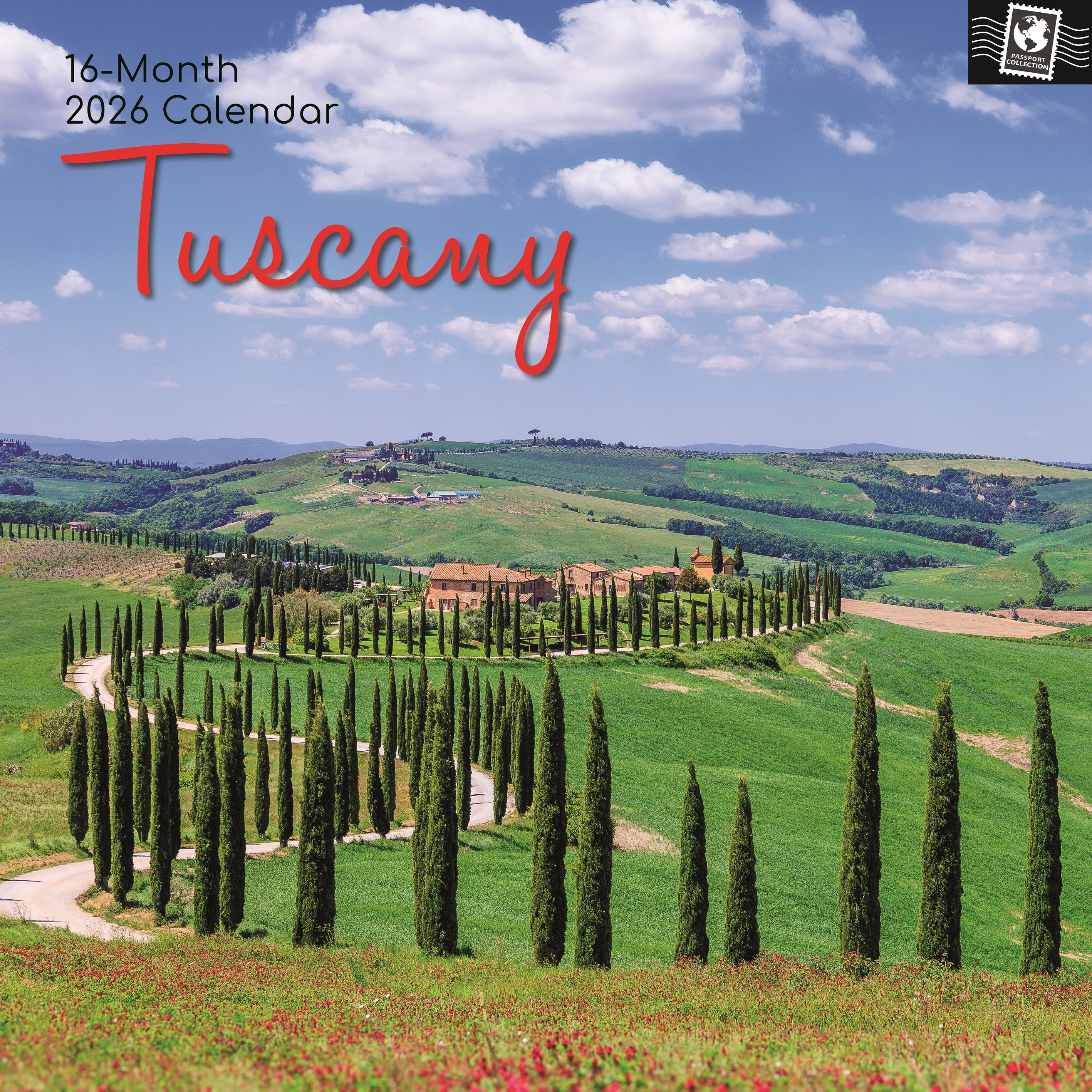 2026 Tuscany - Square Wall Calendar