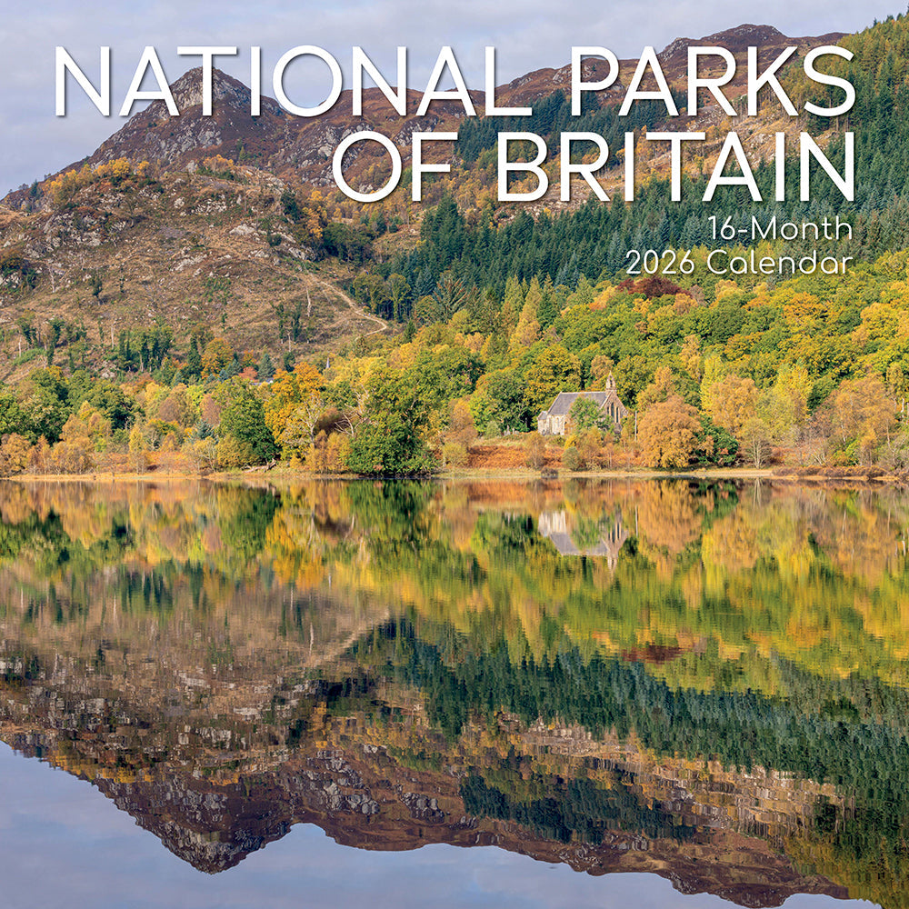 2026 National Parks of Britain - Square Wall Calendar