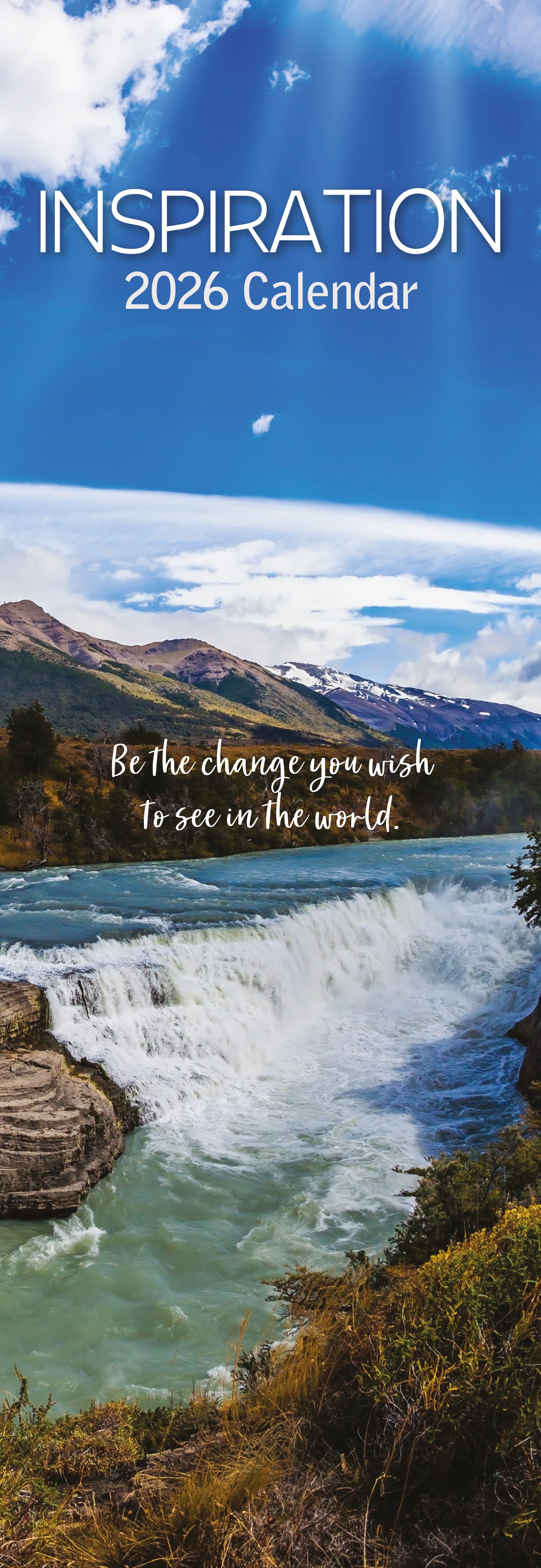 2026 Inspiration - Slim Wall Calendar