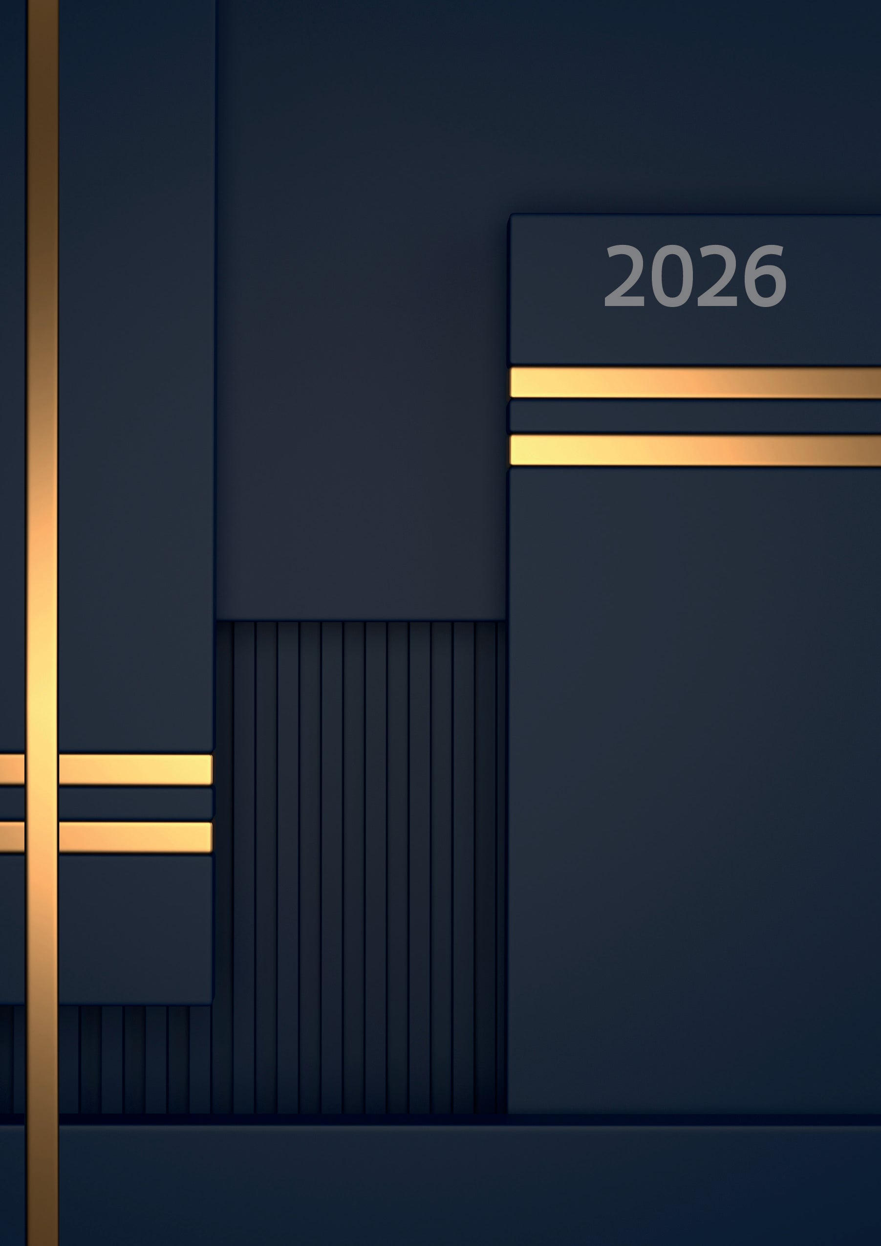 2026 Gold Bars - Weekly Diary/Planner