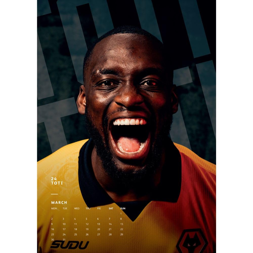 2026 Wolverhampton FC - A3 Wall Calendar