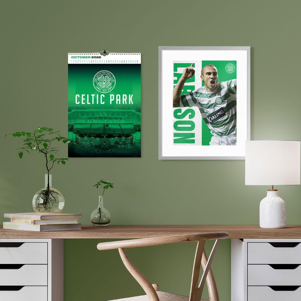 2026 Celtic FC - A3 Deluxe Wall Calendar