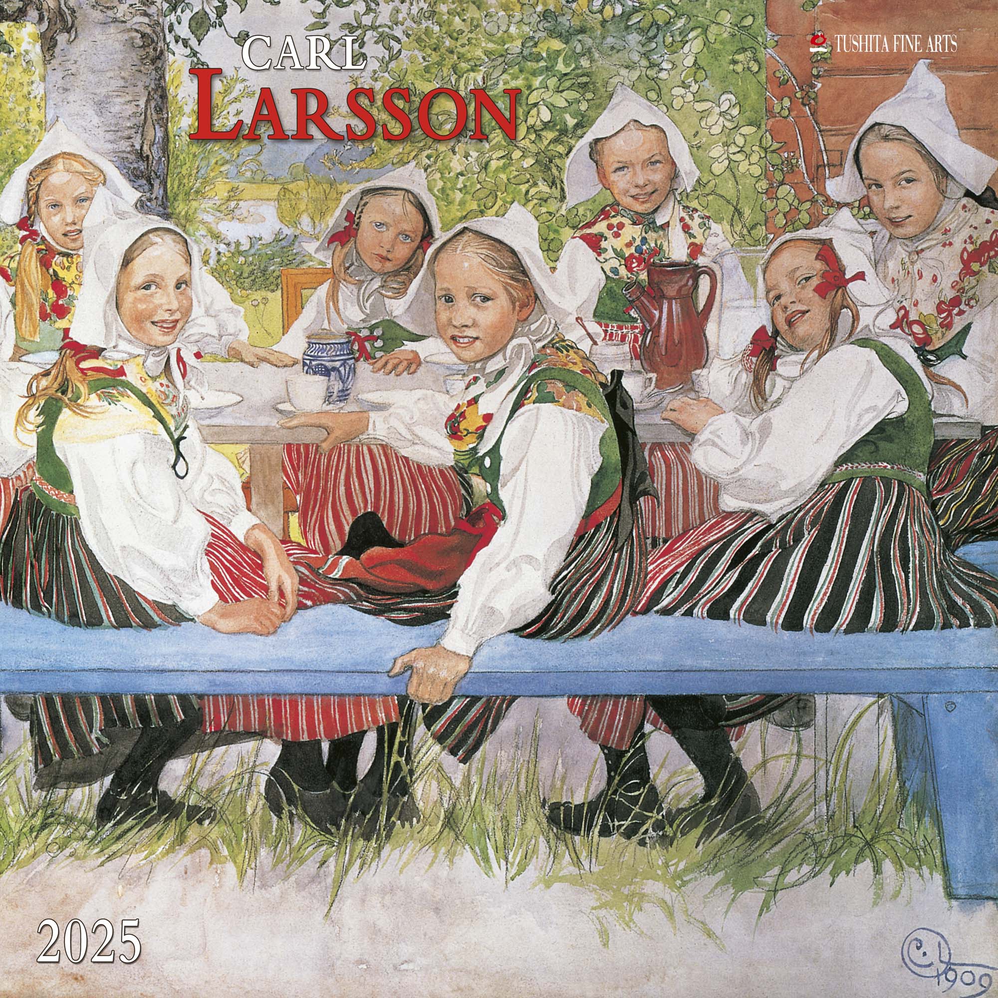 2025 Carl Larsson Square Wall Calendar