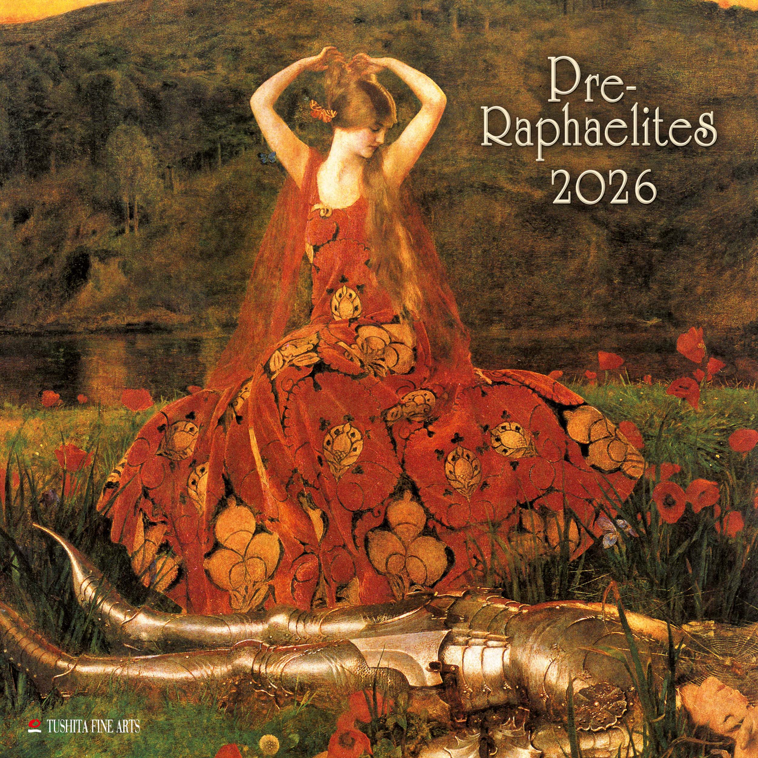 2026 Pre-Raphaelites - Square Wall Calendar