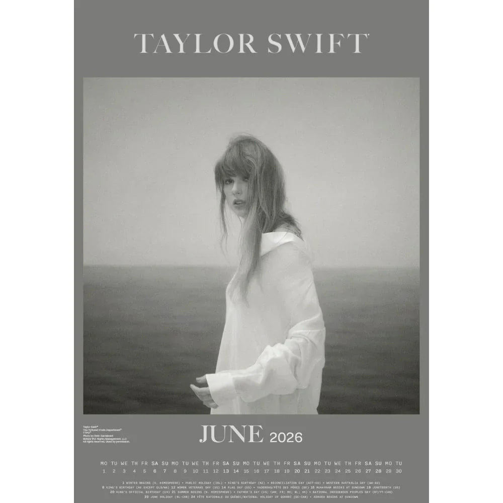 2026 Taylor Swift - A3 Wall Calendar
