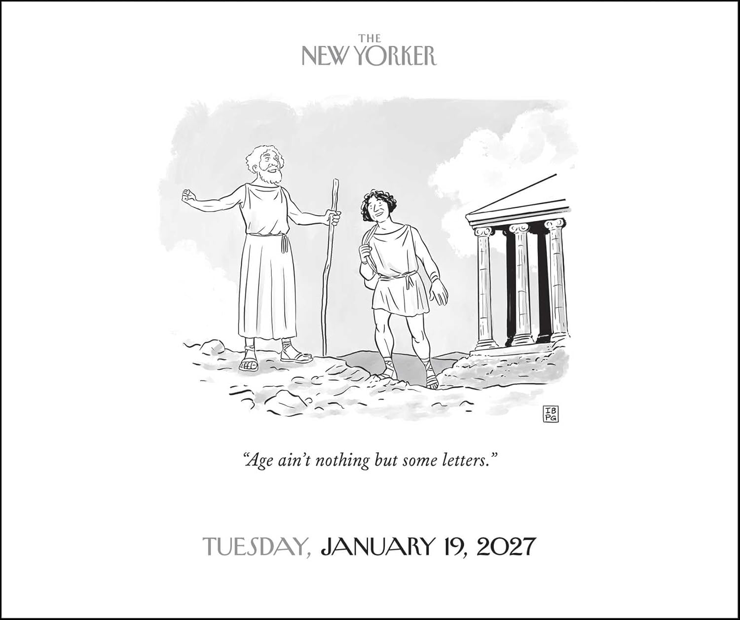2027 Cartoons from the New Yorker - Square Wall Calendar