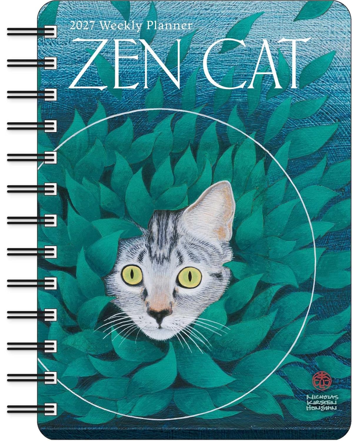 2027 Zen Cat: Kirsten-Honshin - Weekly Diary/Planner