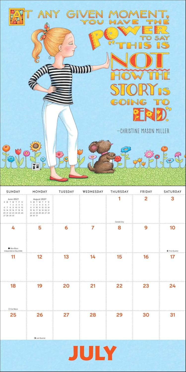 2027 Mary Engelbreit's Your Voice Matters - Square Wall Calendar