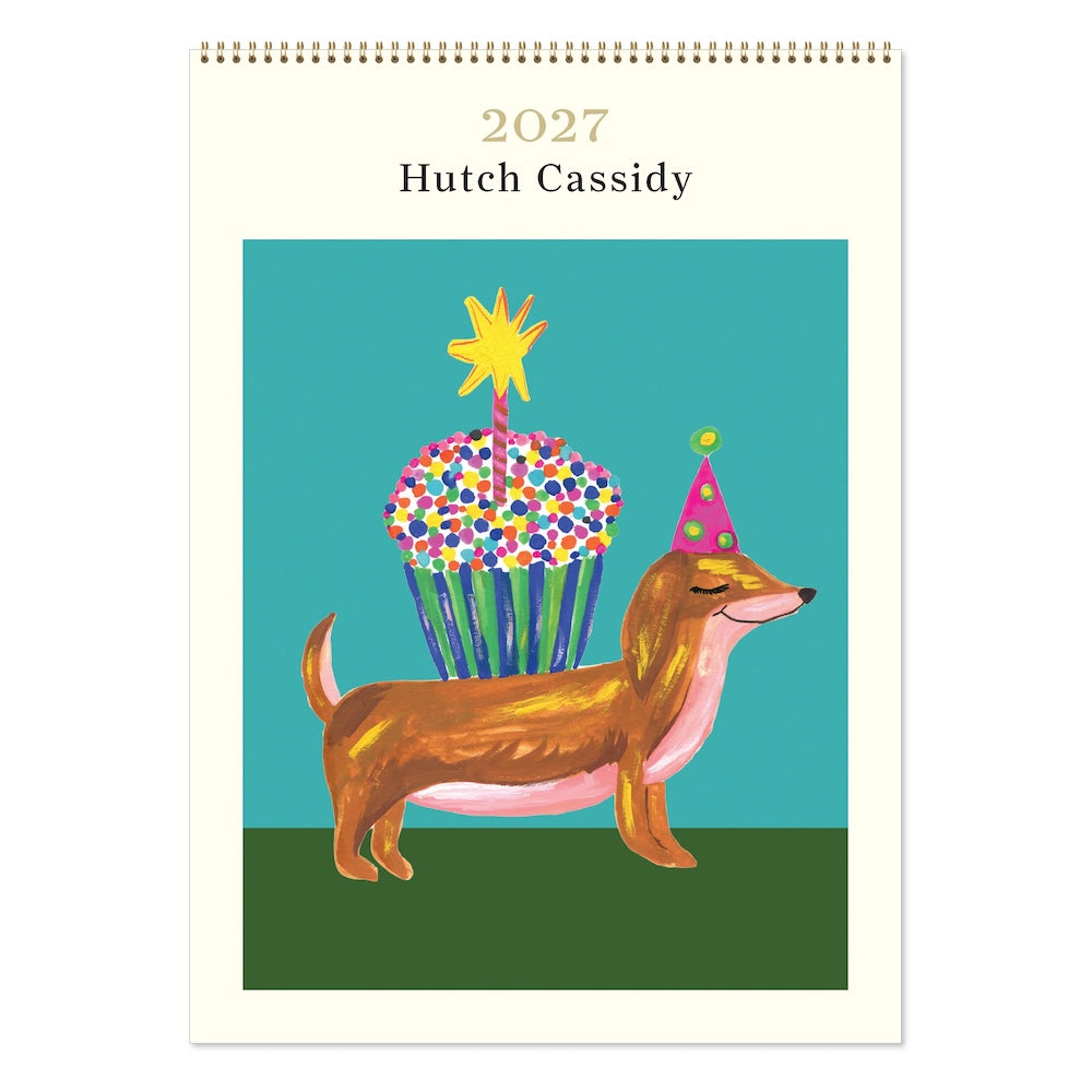 2027 Hutch Cassidy - Deluxe Wall Calendar