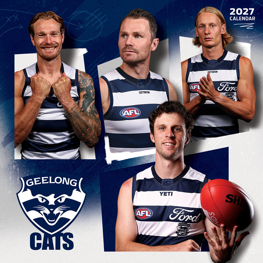 2027 AFL Geelong Cats calendar image 1