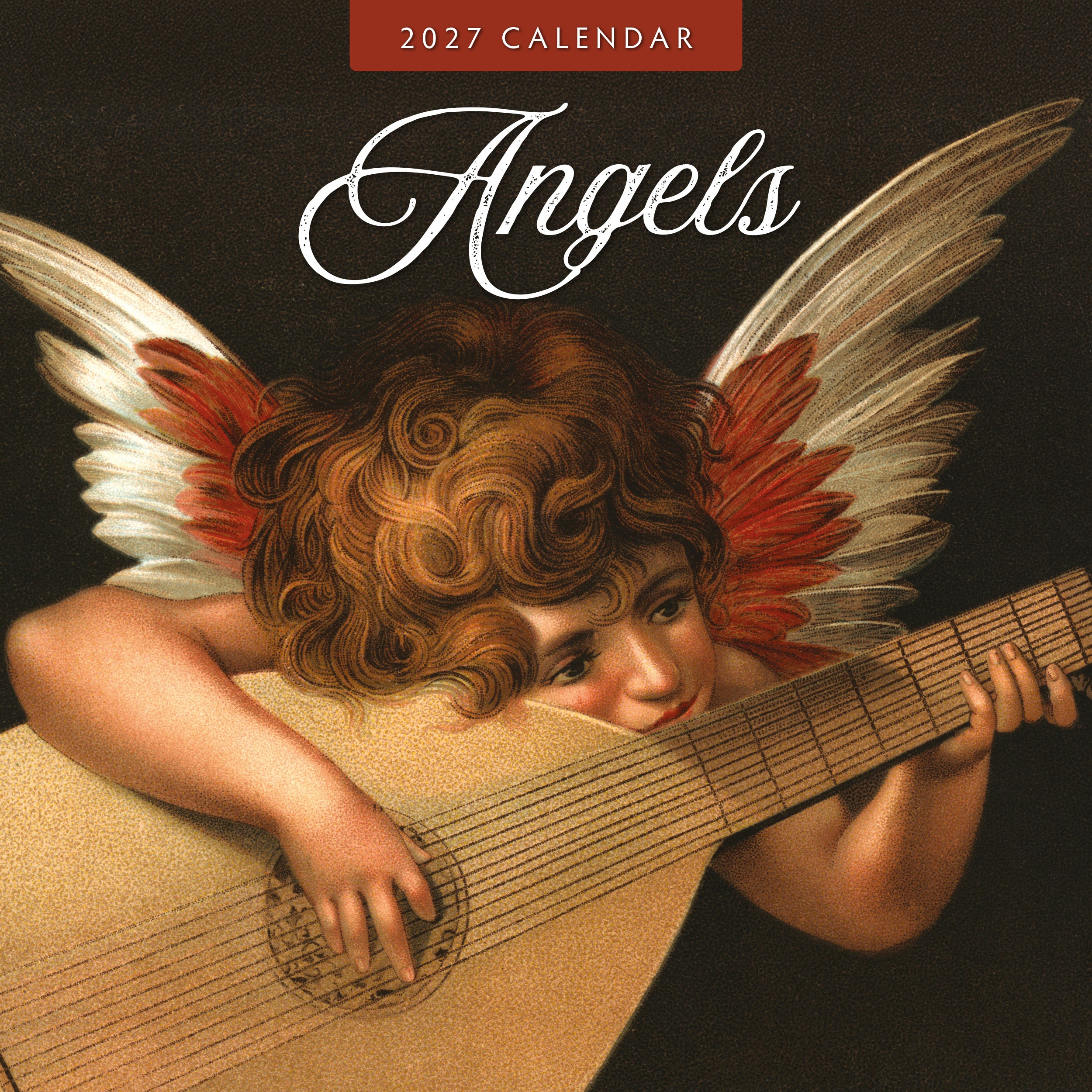 2027 Angels - Square Wall Calendar
