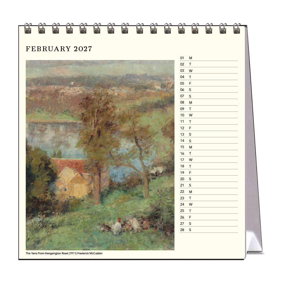 2027 Australian Landscapes - Desk Easel Calendar