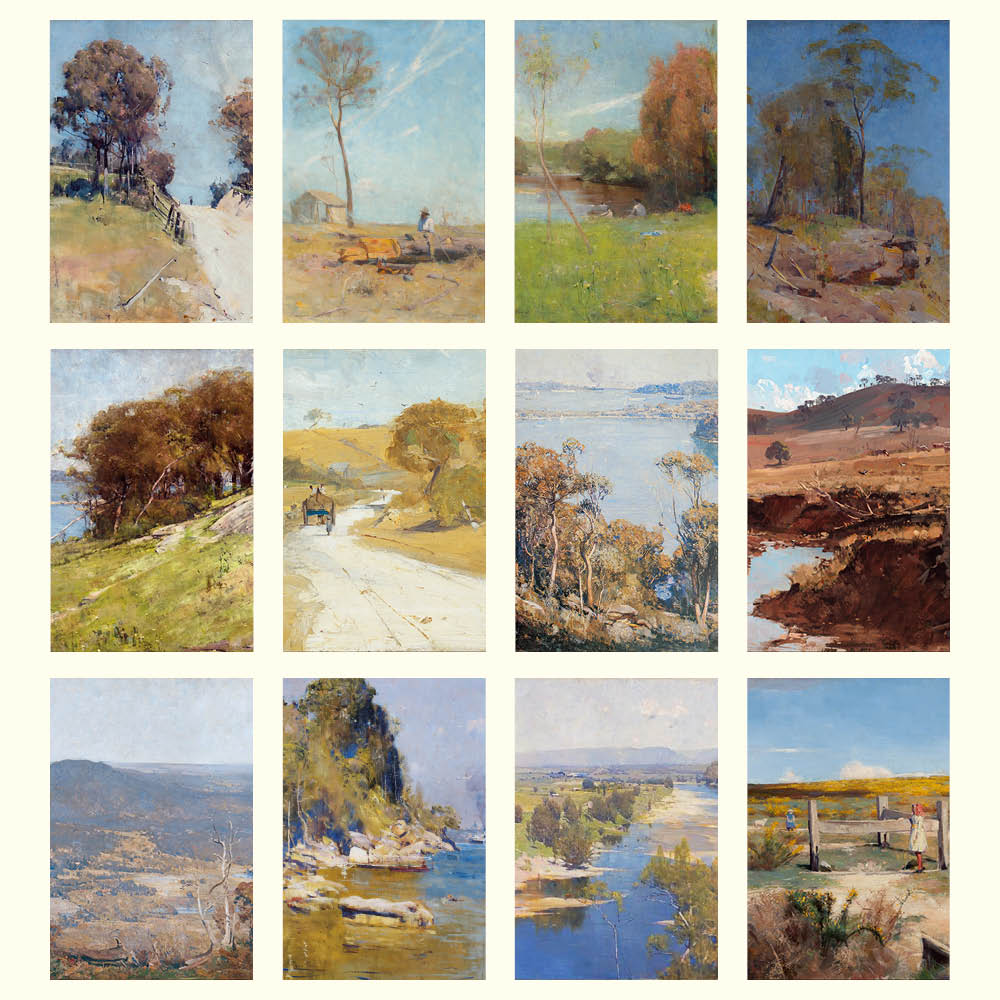 2027 Arthur Streeton Australian Artist - Deluxe Wall Calendar