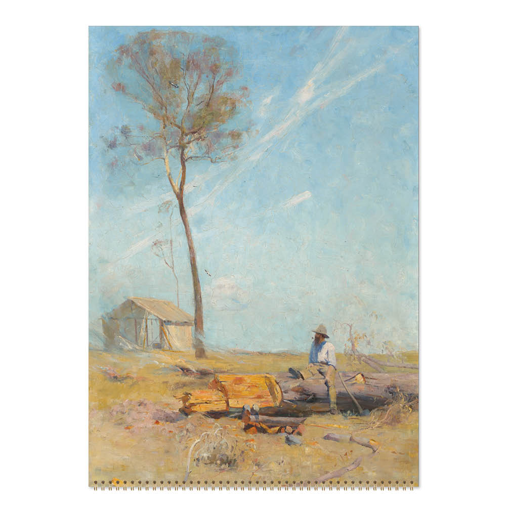 2027 Arthur Streeton Australian Artist - Deluxe Wall Calendar