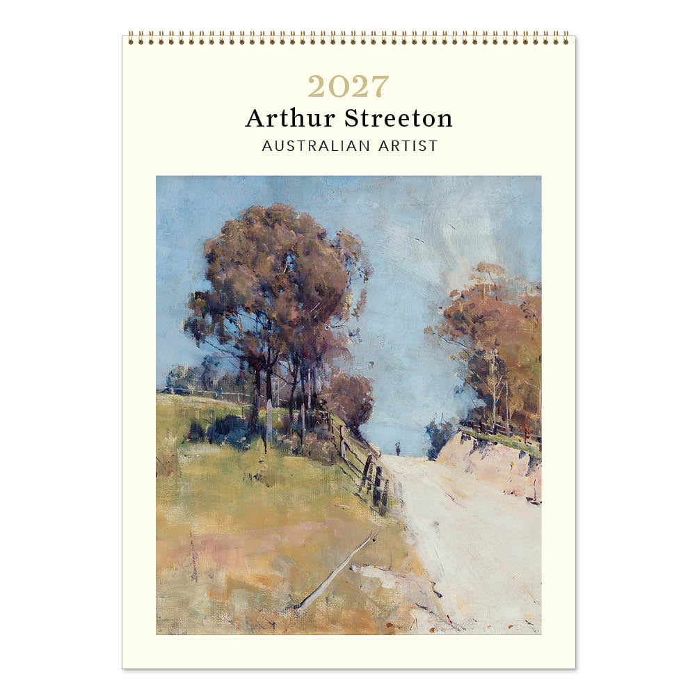 2027 Arthur Streeton Australian Artist - Deluxe Wall Calendar