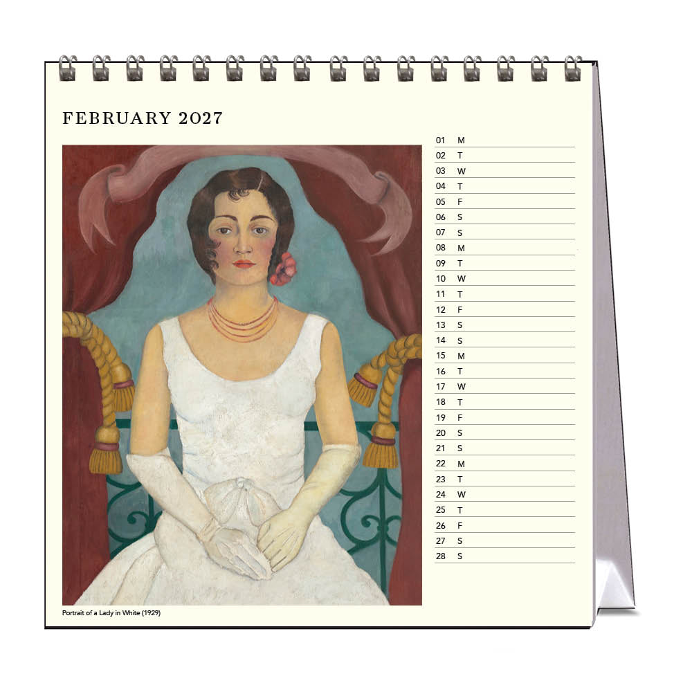 2027 Frida Kahlo - Desk Easel Calendar