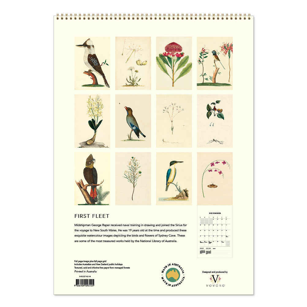 2027 First Fleet Art - Deluxe Wall Calendar