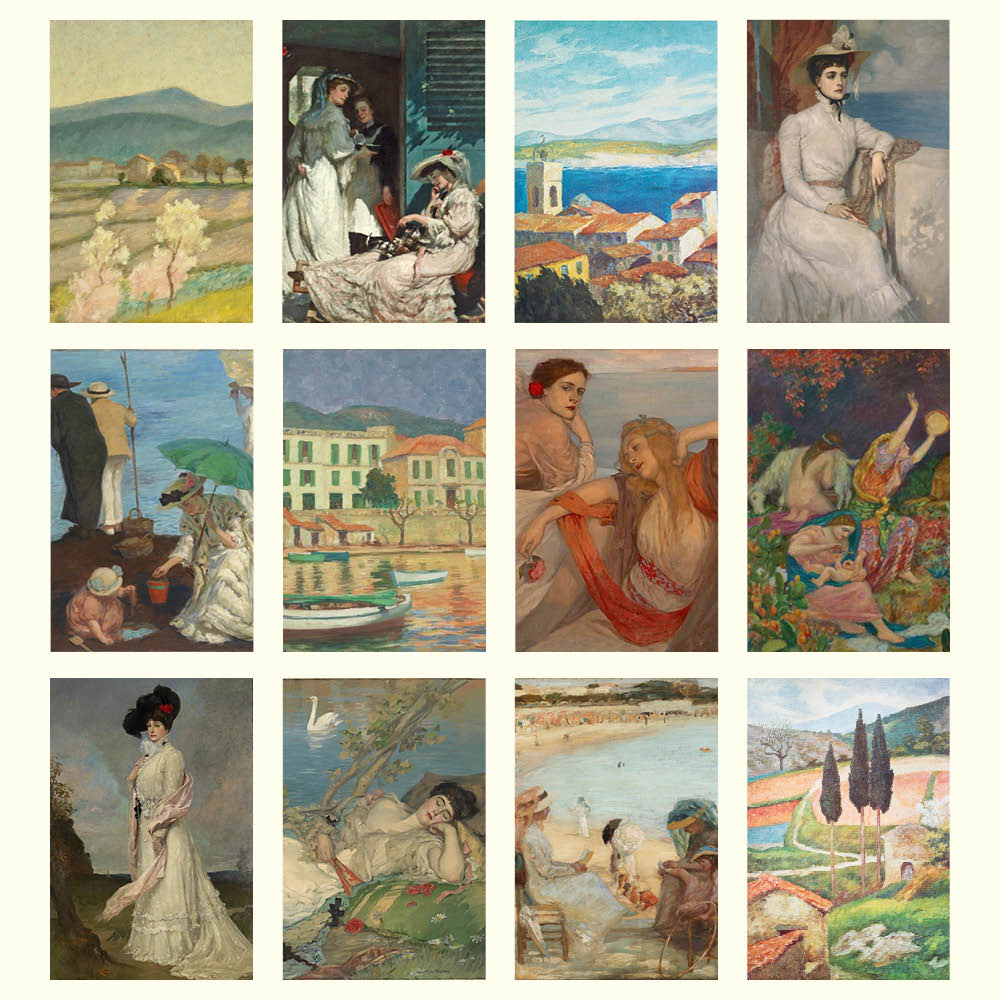 2027 Rupert Bunny Australian Artist - Desk Easel Calendar