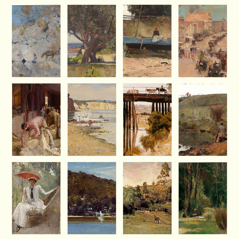 2027 Tom Roberts Australian Artist - Desk Easel Calendar