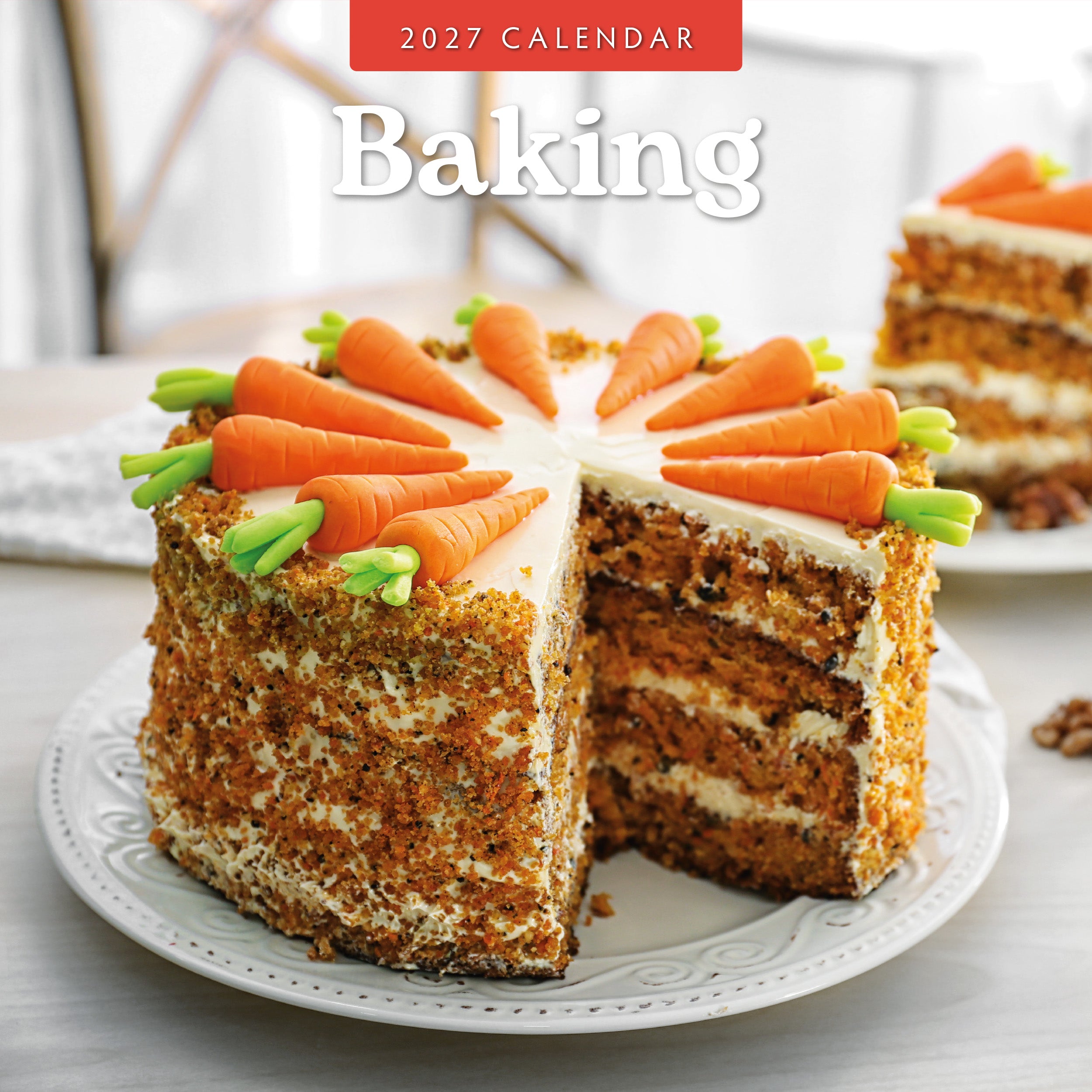 2027 Baking - Square Wall Calendar