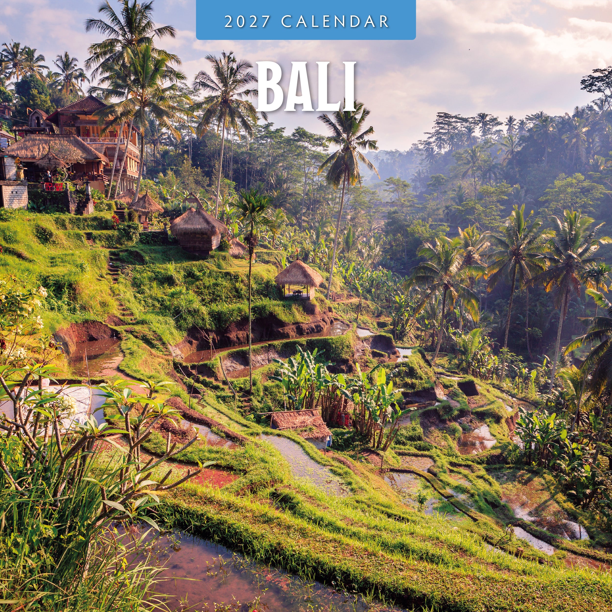 2027 Bali - Square Wall Calendar