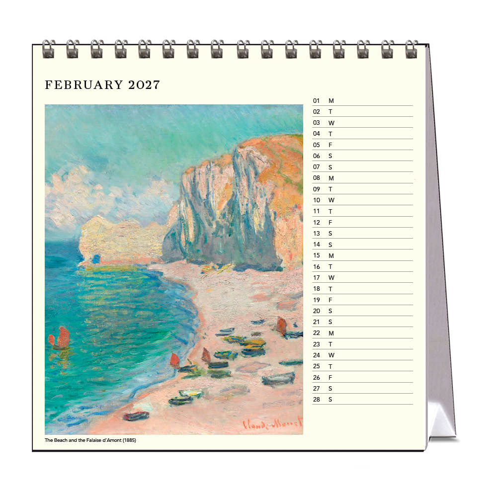 2027 Claude Monet - Desk Easel Calendar