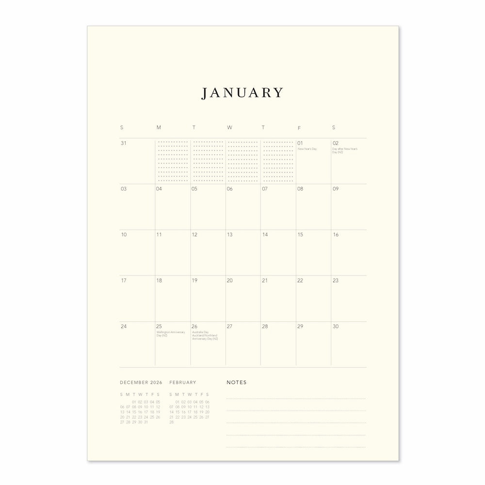 2027 Little Prince - Deluxe Wall Calendar