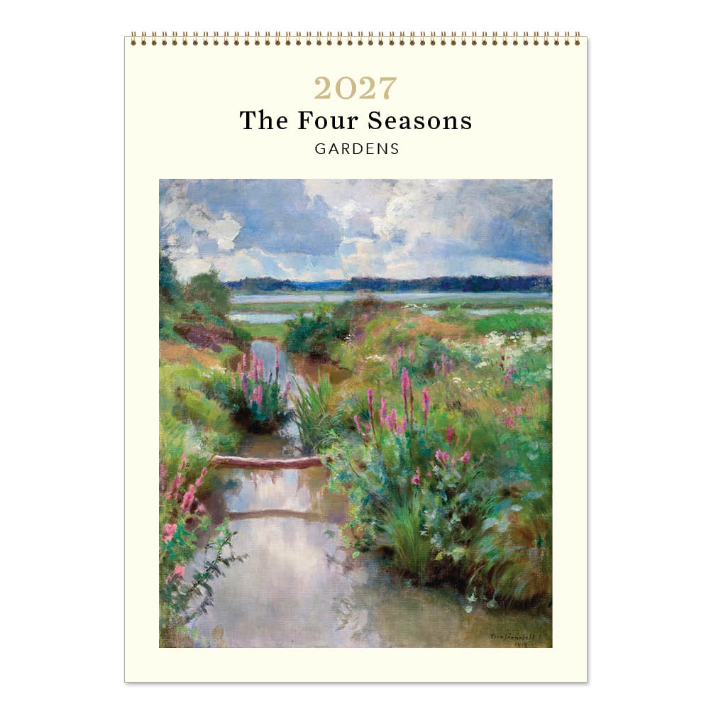 2027 The Four Seasons Gardens - Deluxe Wall Calendar