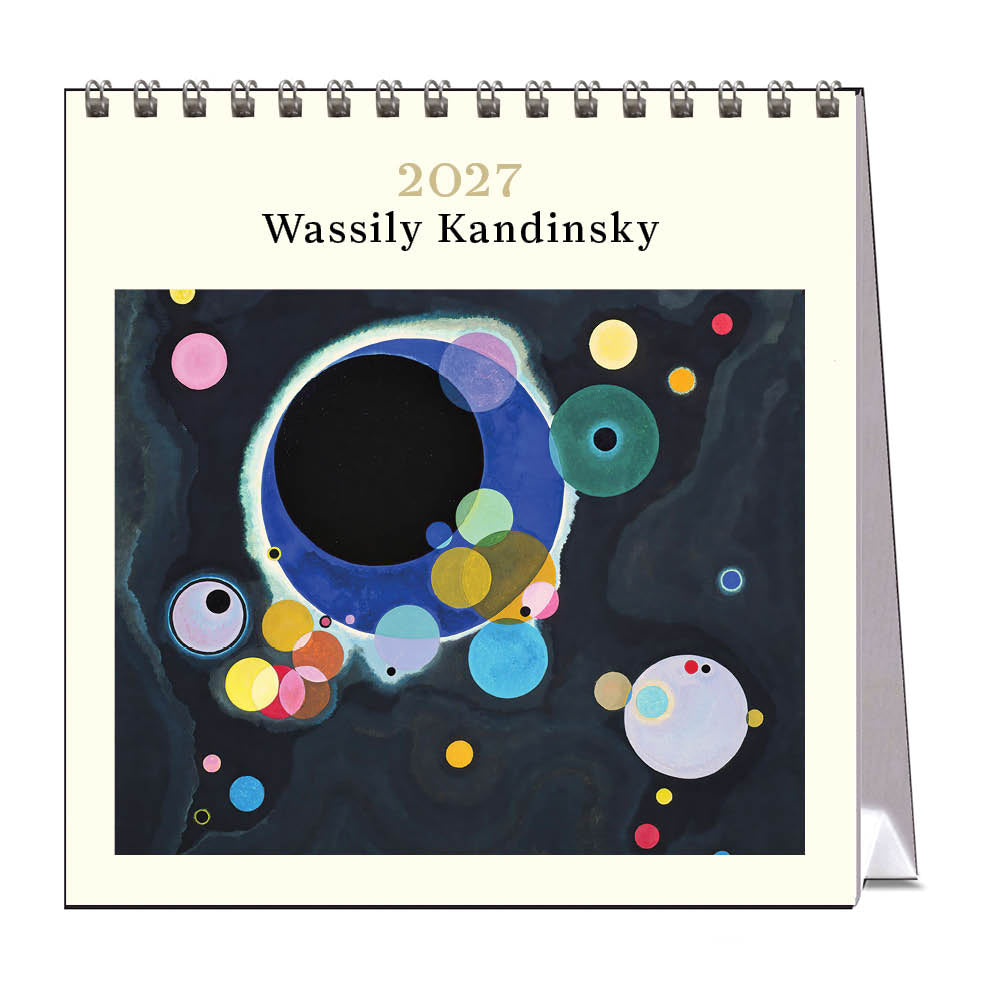 2027 Wassily Kandinsky - Desk Easel Calendar