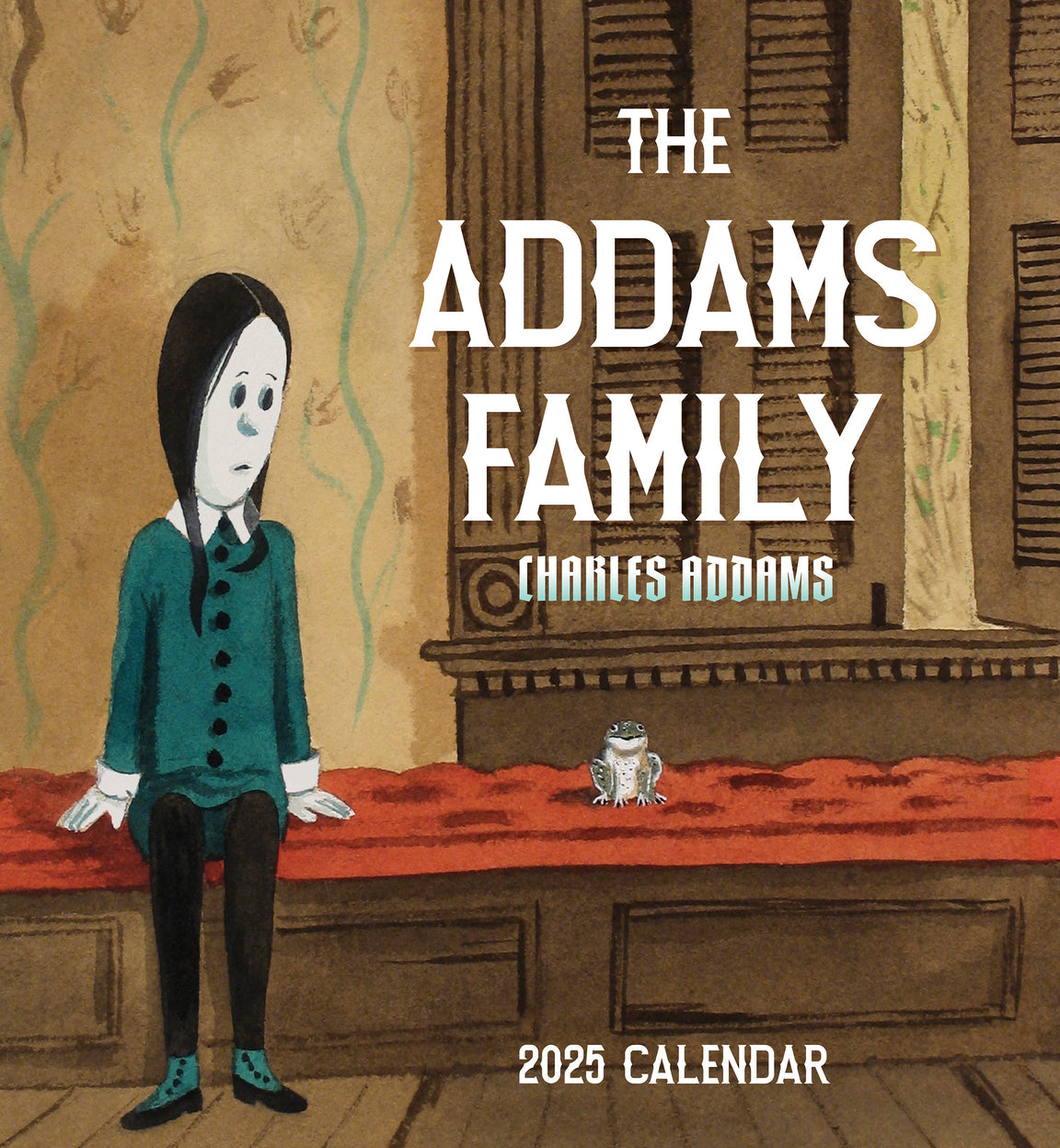 2025 Charles Addams The Addams Family Square Wall Calendar