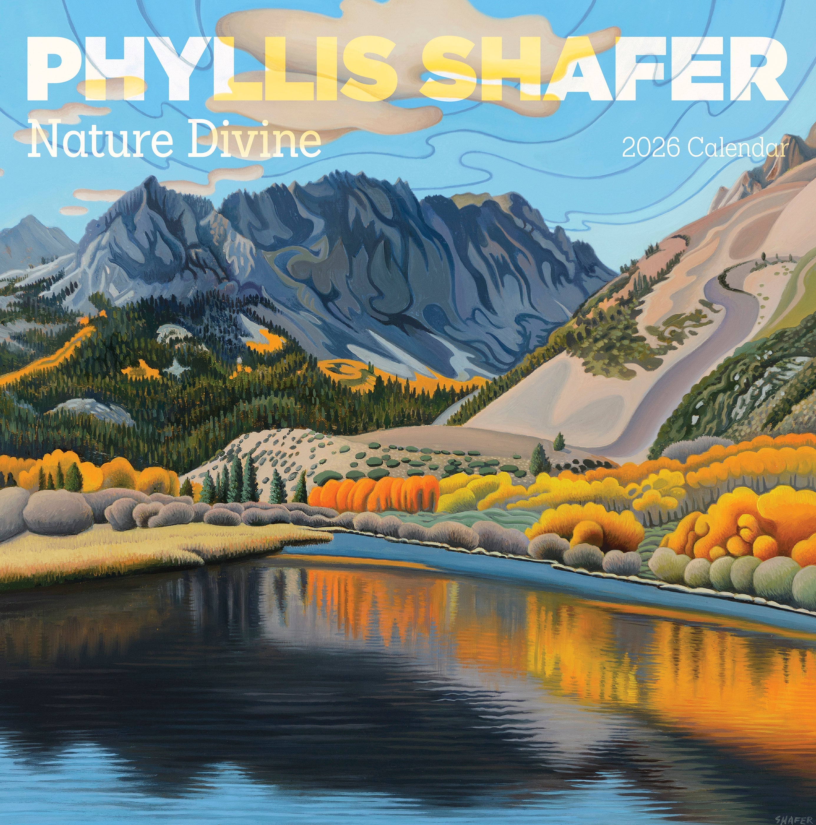 2026 Phyllis Shafer: Nature Divine - Square Wall Calendar
