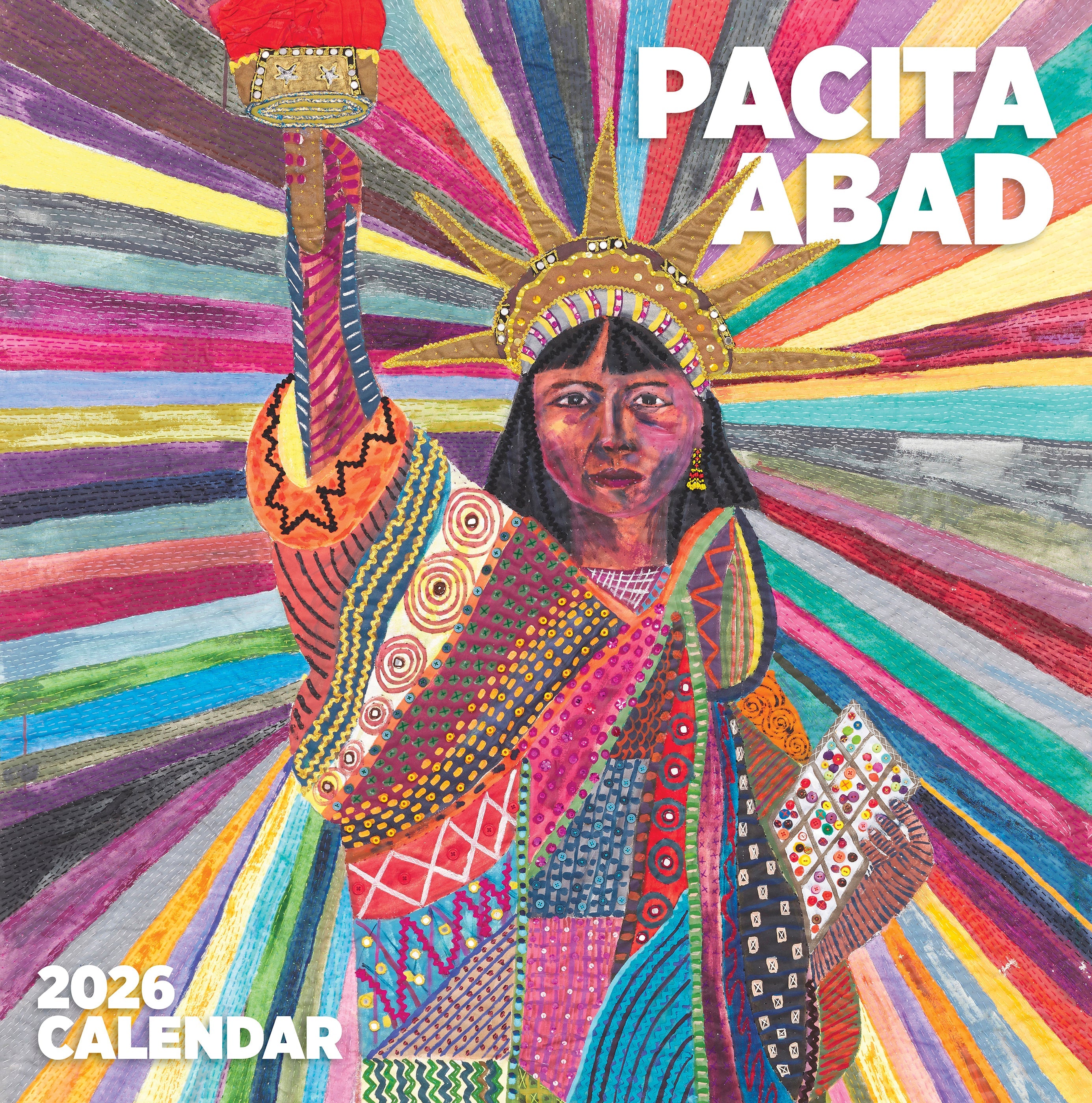 2026 Pacita Abad - Square Wall Calendar