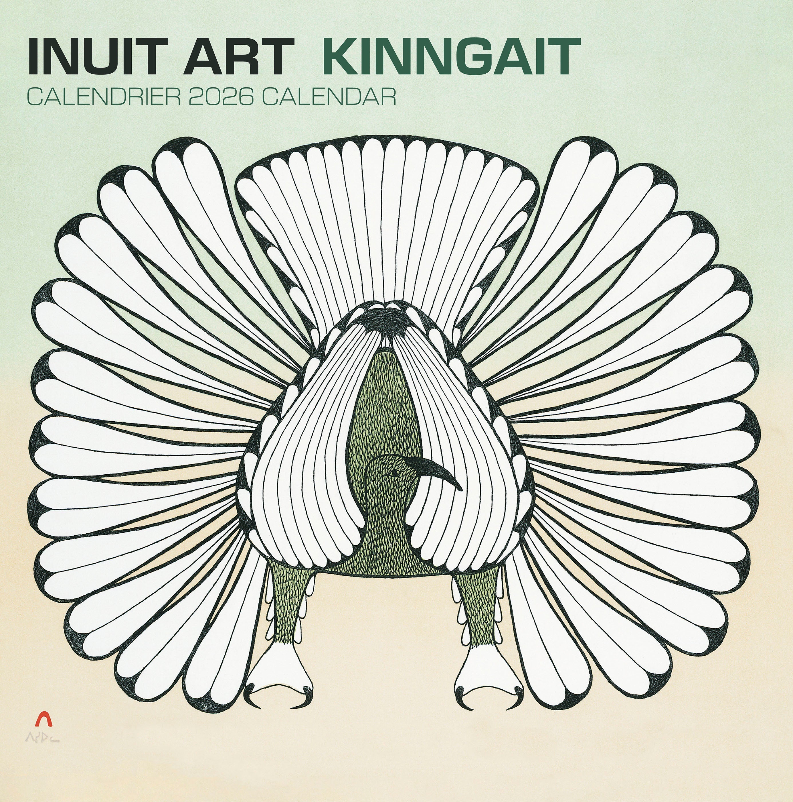 2026 Inuit Art: Kinngait - Square Wall Calendar