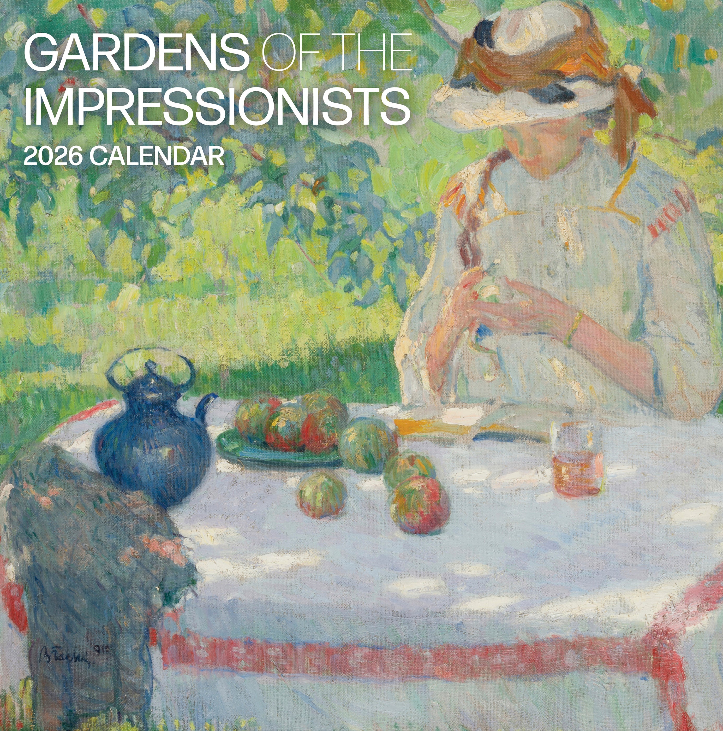 2026 Gardens of the Impressionists - Square Wall Calendar