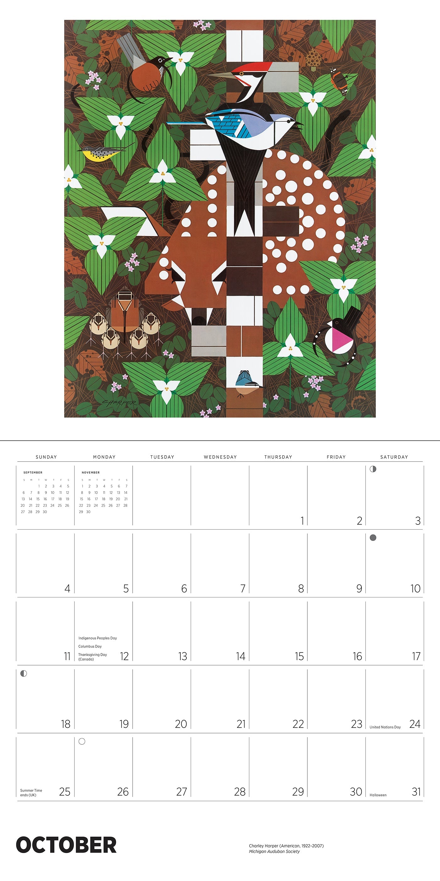 2026 Charley Harper - Square Wall Calendar