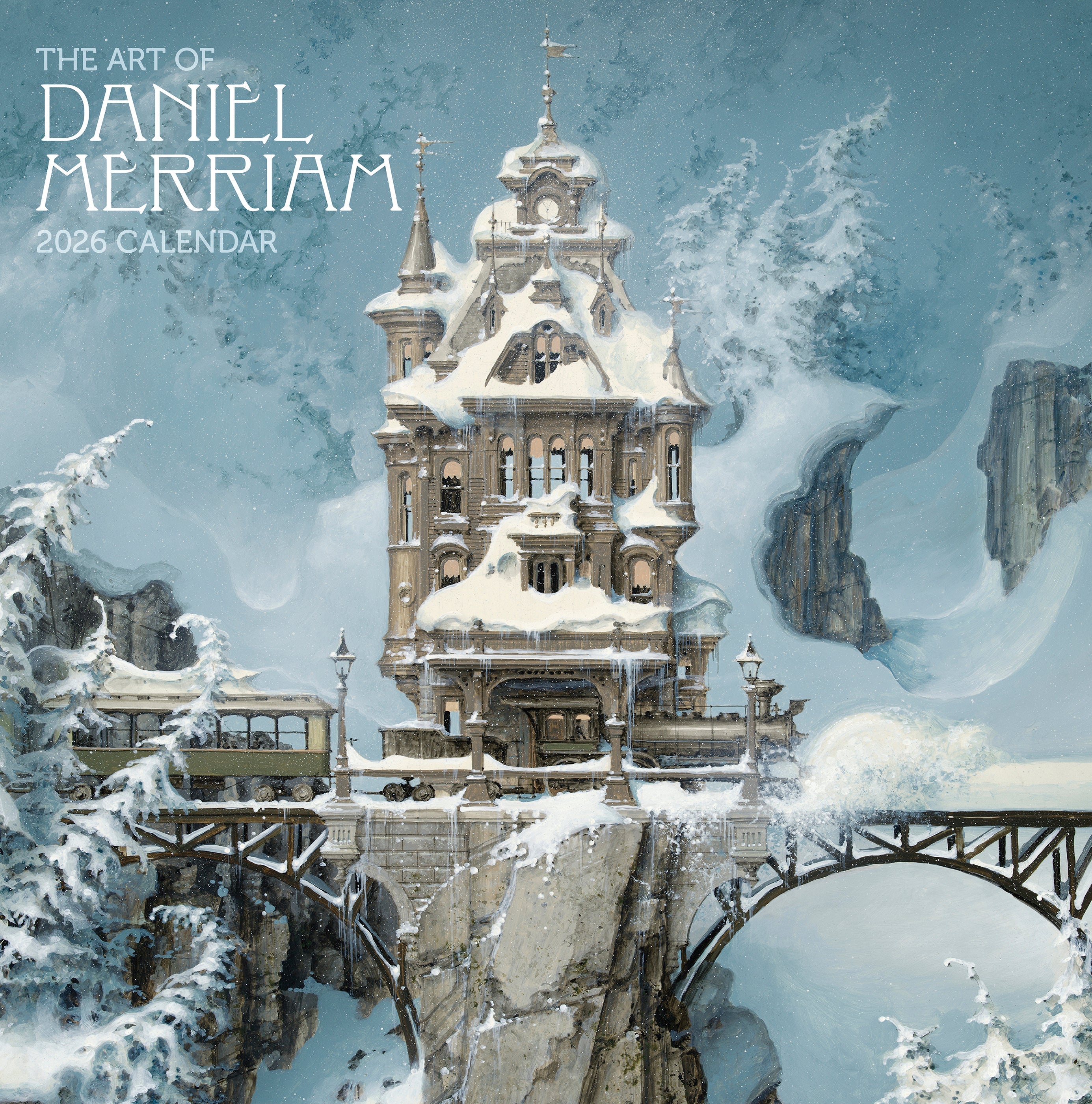 2026 The Art of Daniel Merriam - Square Wall Calendar