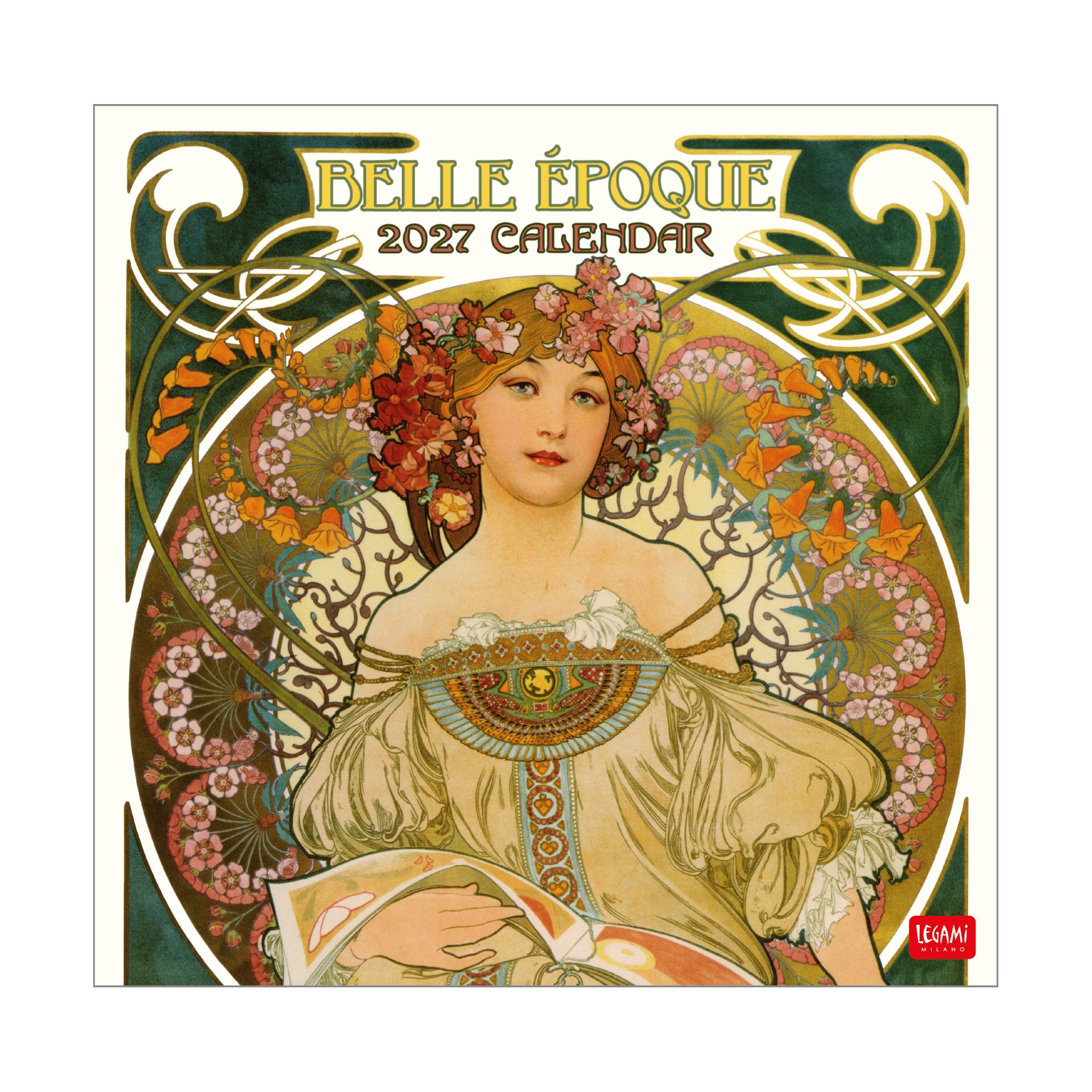 2027 Belle Epoque - Square Wall Calendar