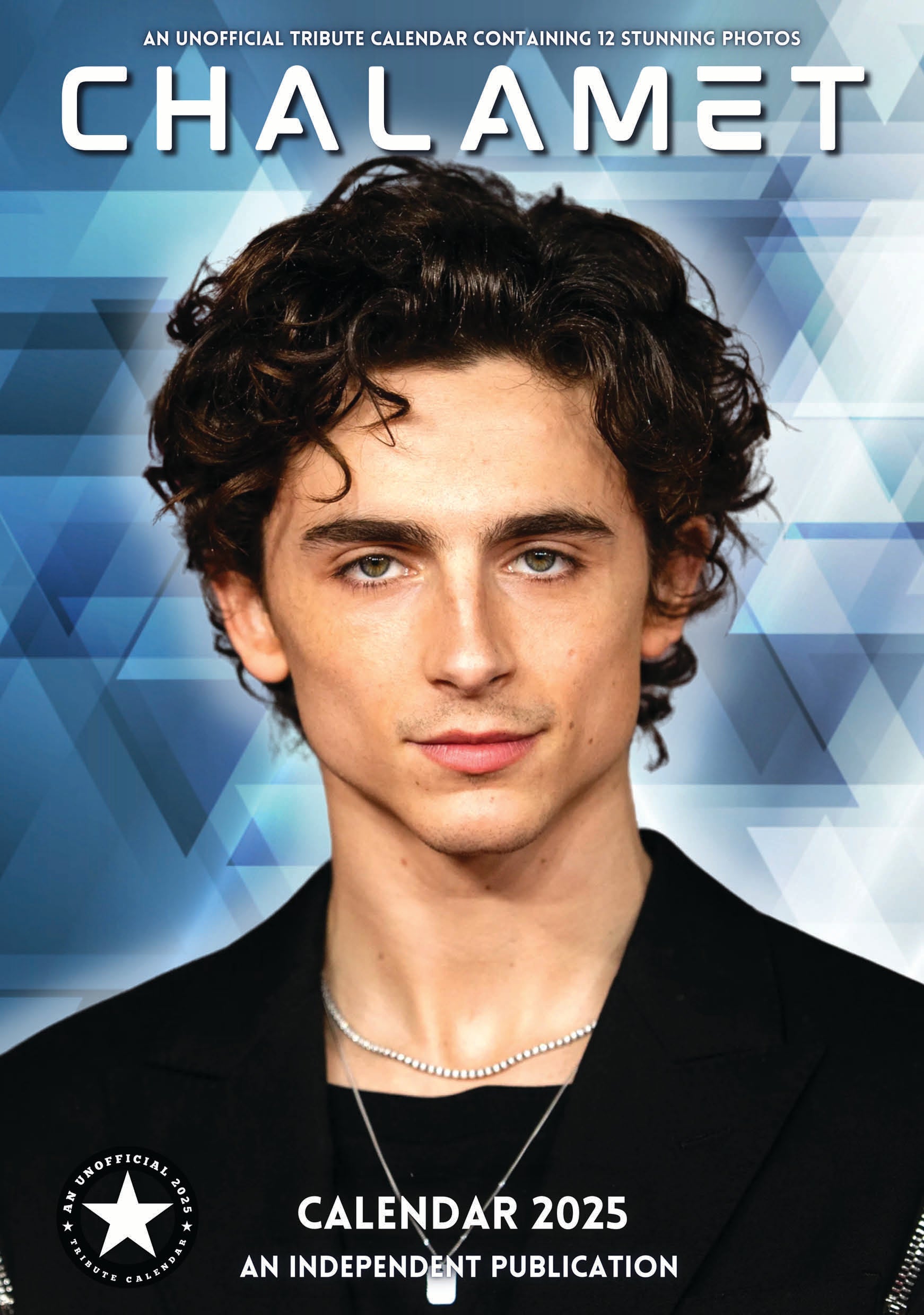 2025 Timoth e Chalamet A3 Wall Calendar