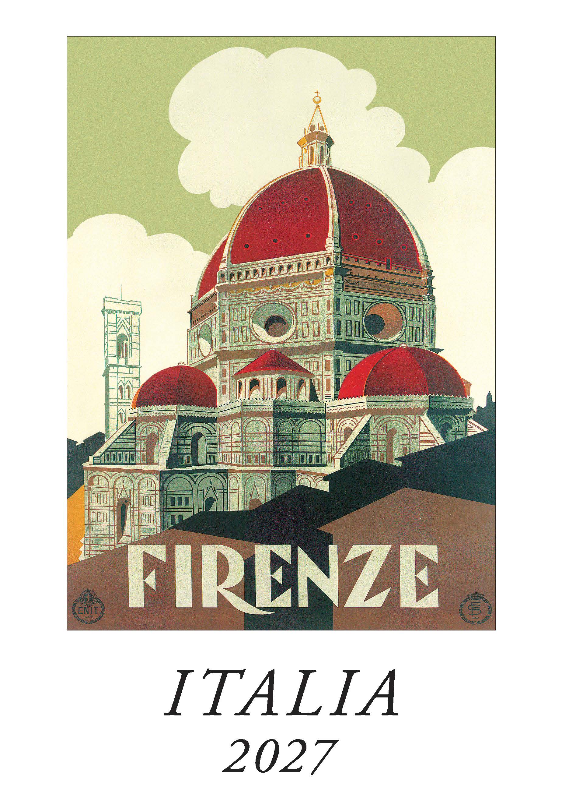 2027 Italia - Deluxe Wall Calendar
