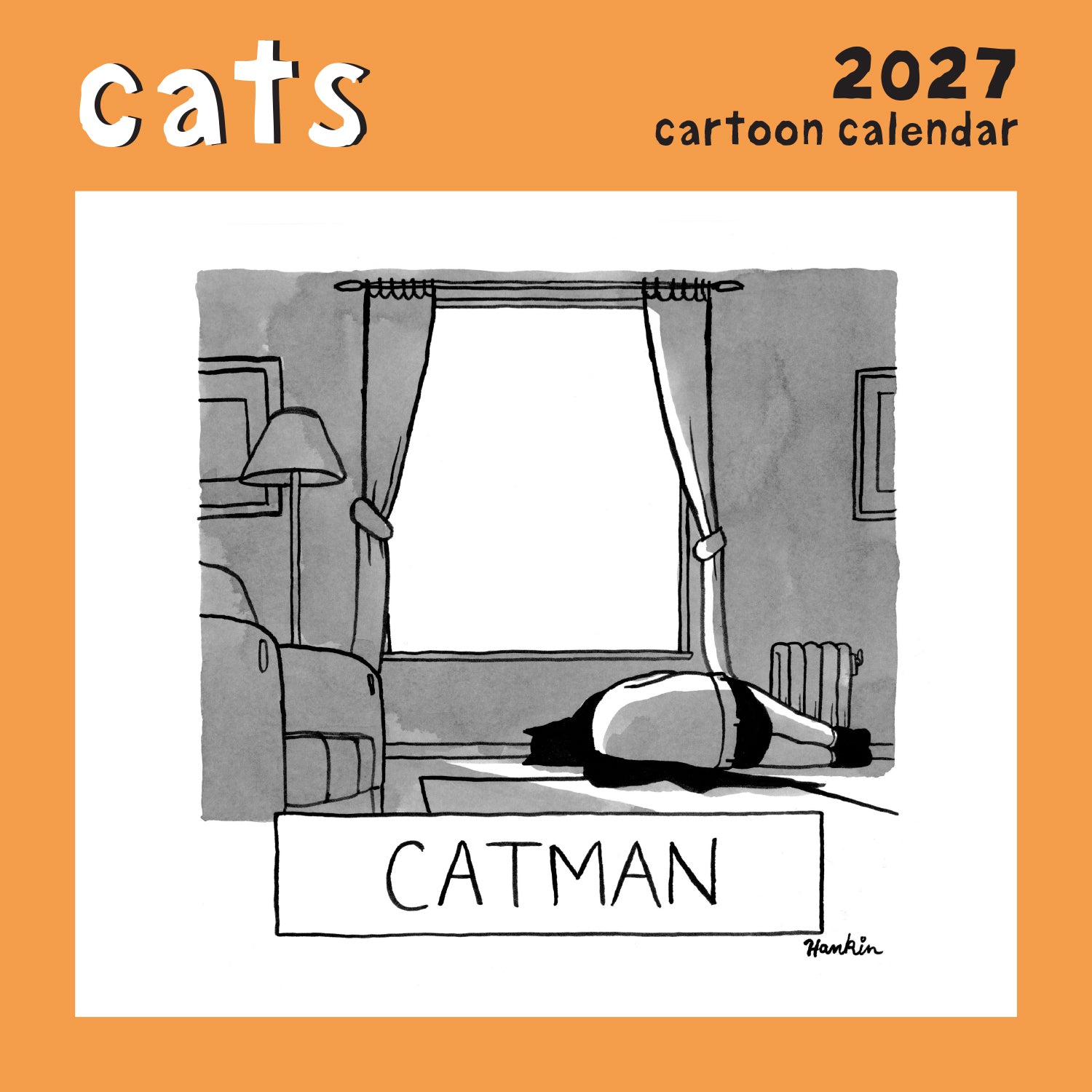 2027 Cats - Square Wall Calendar