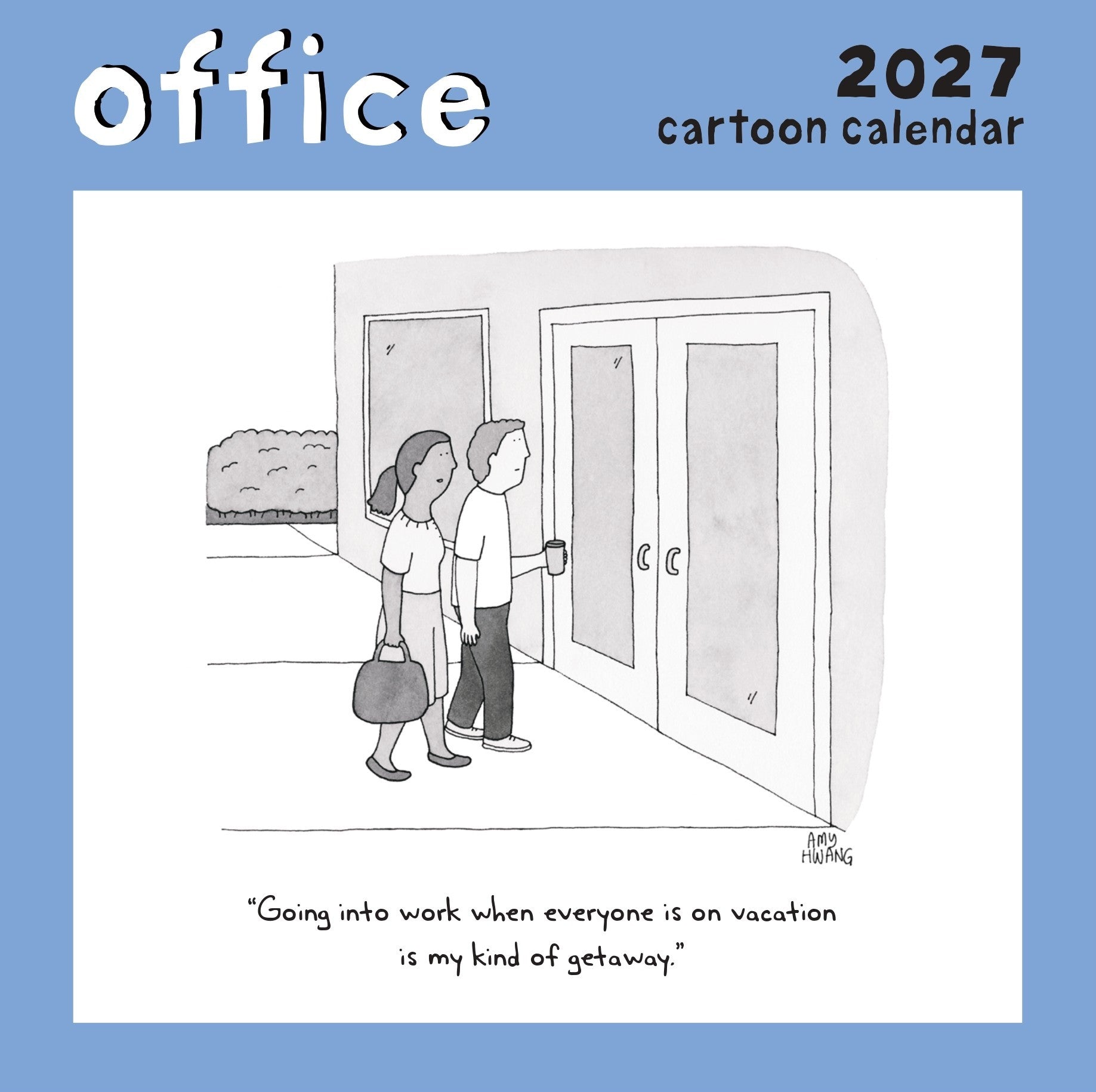 2027 Office - Square Wall Calendar