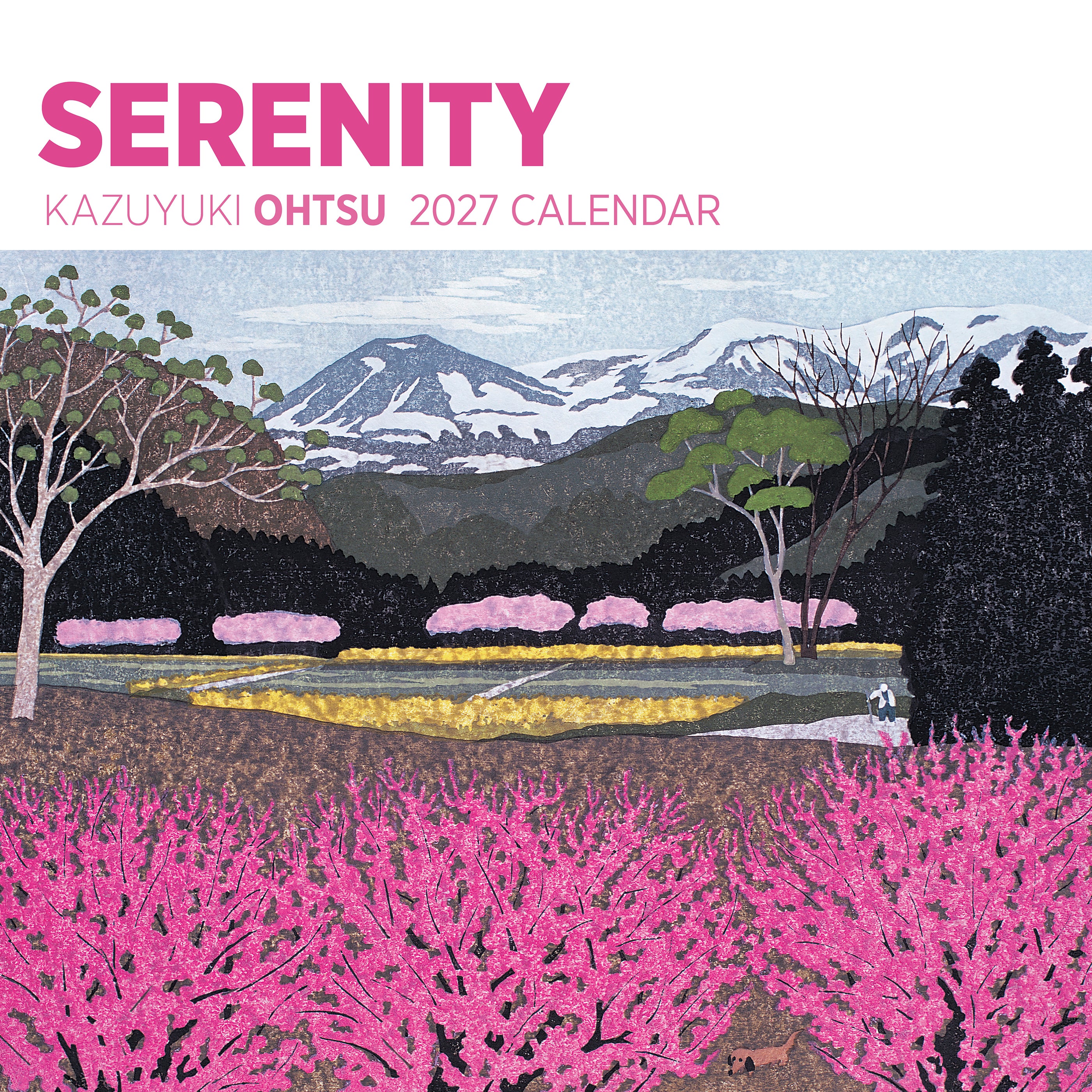 2027 Serenity - Square Wall Calendar