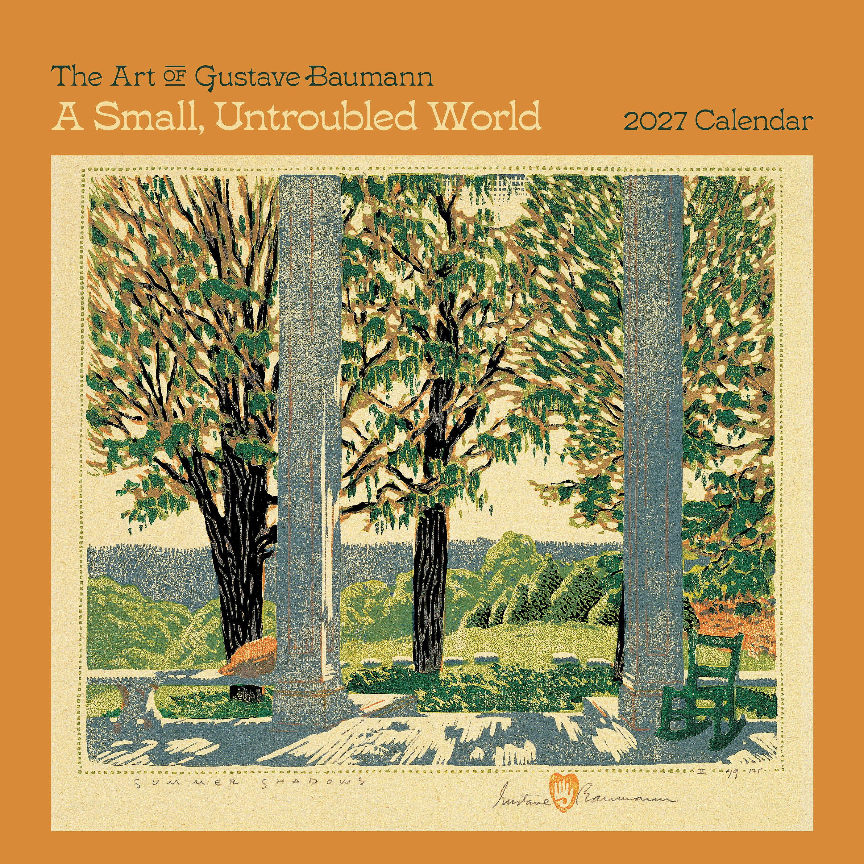 2027 The Art of Gustave Baumann - Square Wall Calendar