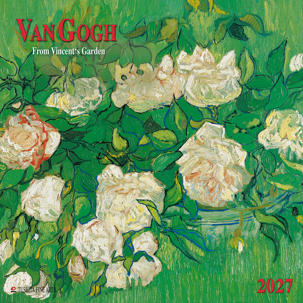 2027 Van Gogh From Vincent's Garden - Square Wall Calendar