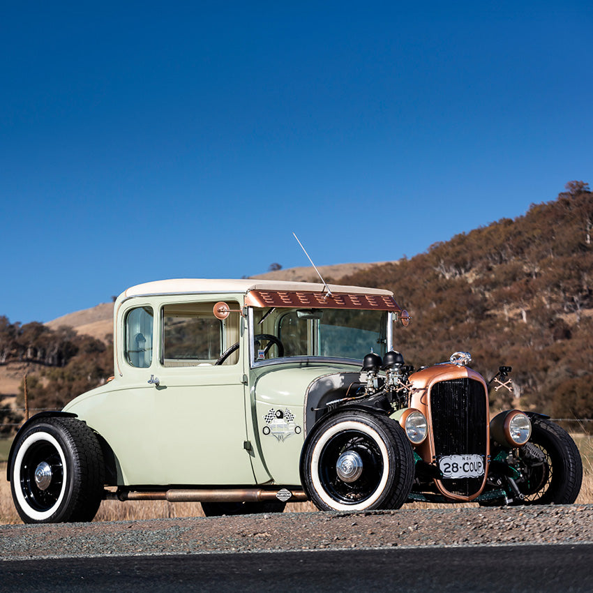 2027 Hot Rods - Square Wall Calendar