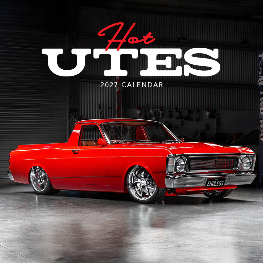 2027 Hot Utes - Square Wall Calendar